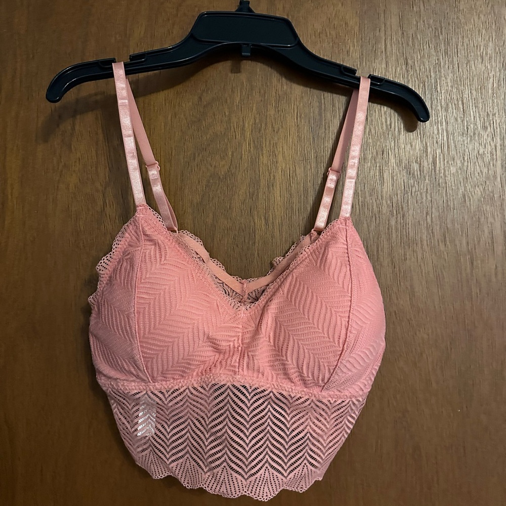 Adrienne Vittadini Coral Lace Bralette